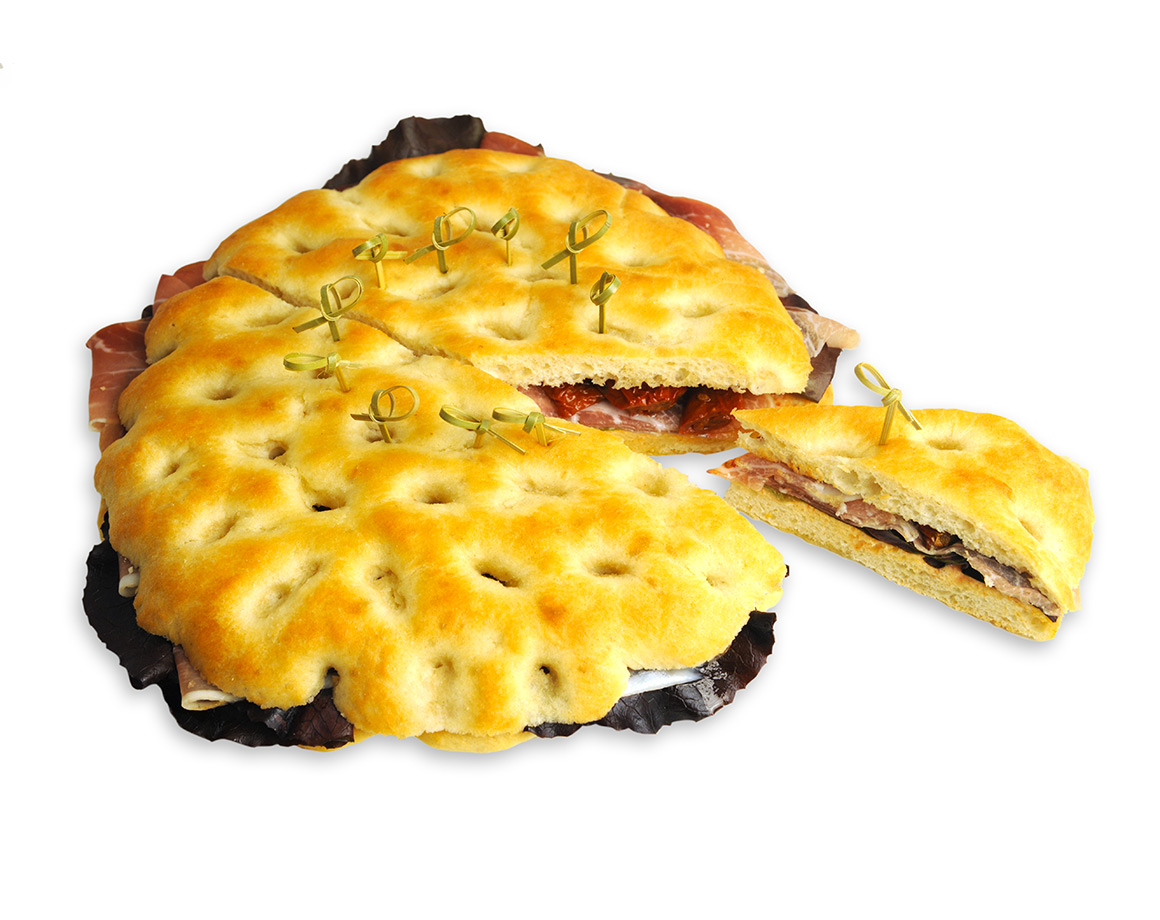 Focaccia al Prosciutto crudo