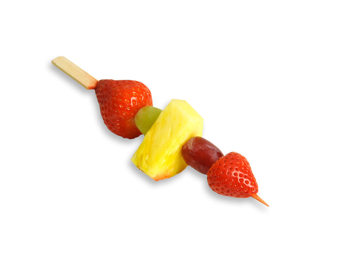 Spiedini di frutta fresca