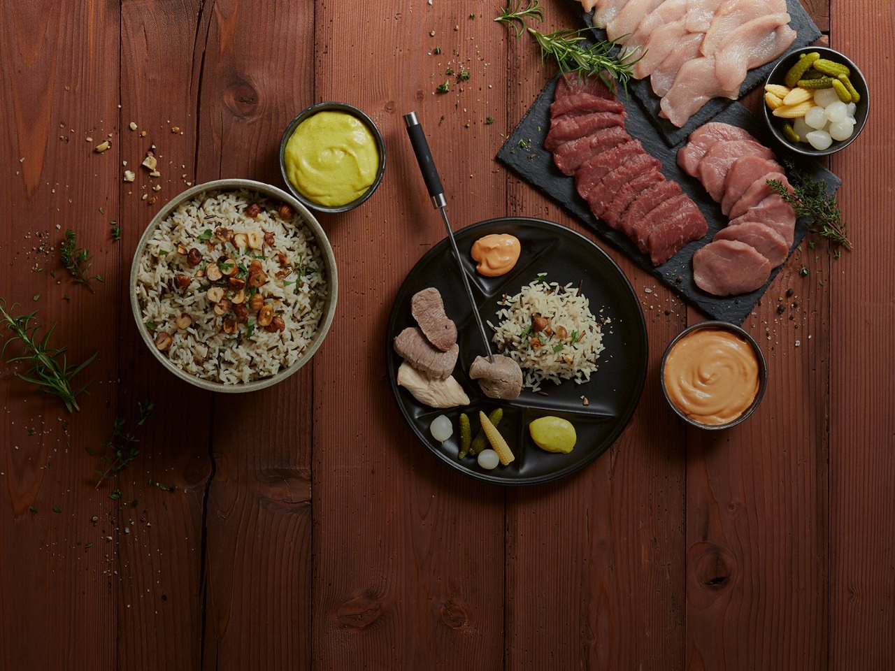 Migros Bancone Online - Fonduta cinese, griglia da tavolo, fonduta di formaggio, raclette